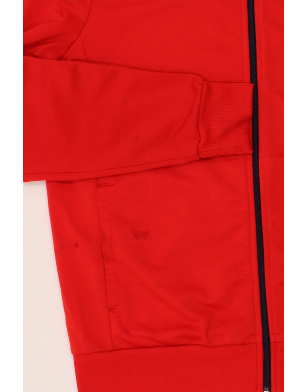 PUMA Mens Graphic Tracksuit Top Jacket Medium Red Polyester Vintage Puma and Second-Hand Puma from Messina Hembry 