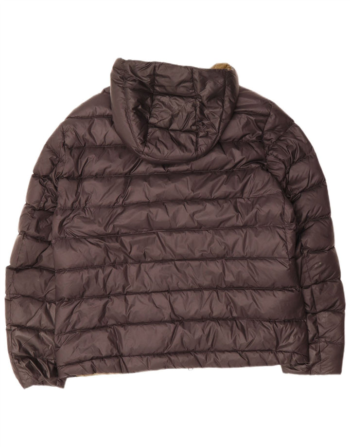 Blauer Ανδρικό μπουφάν με κουκούλα UK 44 2XL Μαύρο Πολυαμίδιο