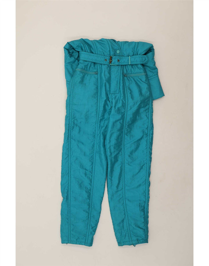 Ellesse γυναικεία φόρμα σκι IT 46 Large Blue Nylon Retro