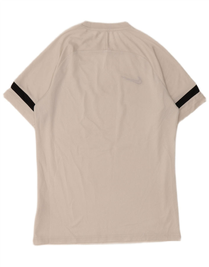 Ανδρικό μπλουζάκι Nike Dri Fit, μεσαίο λευκό