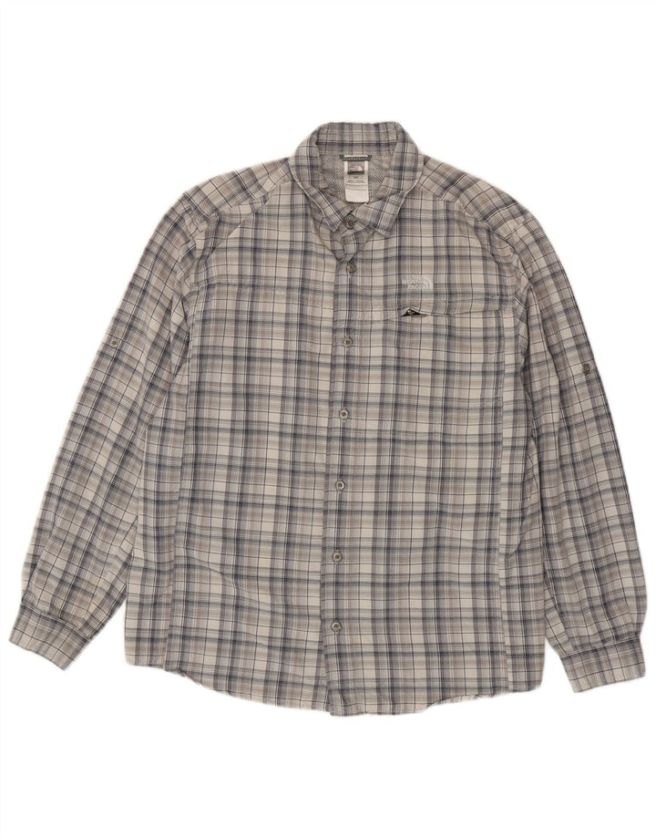 Ανδρικό πουκάμισο North Face Medium Grey Check Cotton