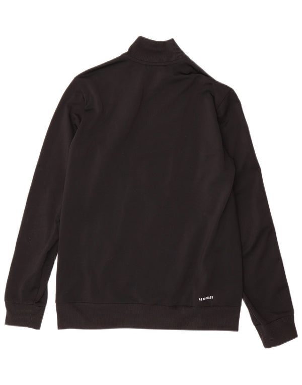 ADIDAS Boys Aeroready αθλητική φόρμα μπουφάν 13-14 ετών Μαύρο Colourblock