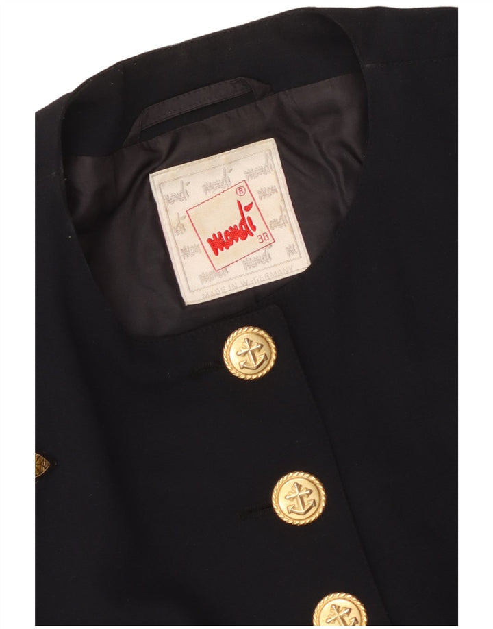 Mondi Γυναικείο Crop Graphic Bolero Jacket EU 38 Medium Navy Blue