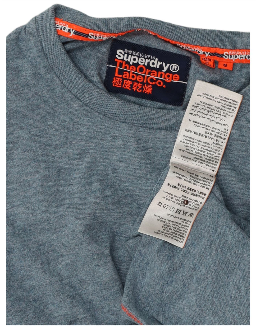 Ανδρικό T-Shirt SUPERDRY Μπλουζάκι Μικρό Βαμβακερό