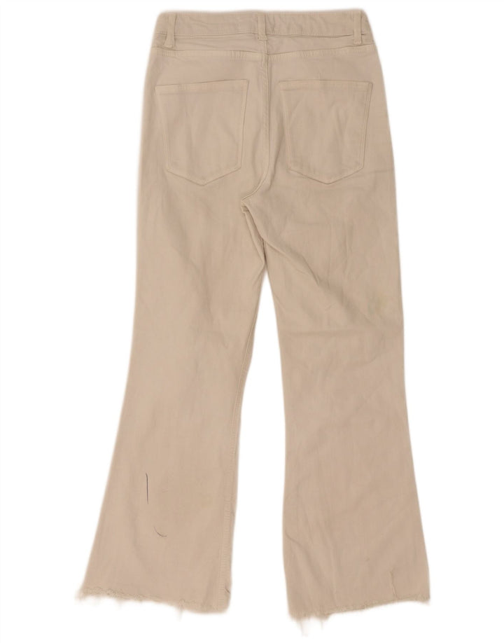 Zara Γυναικείο Τζιν μποτάκι EU 36 XS W26 L28 Off White