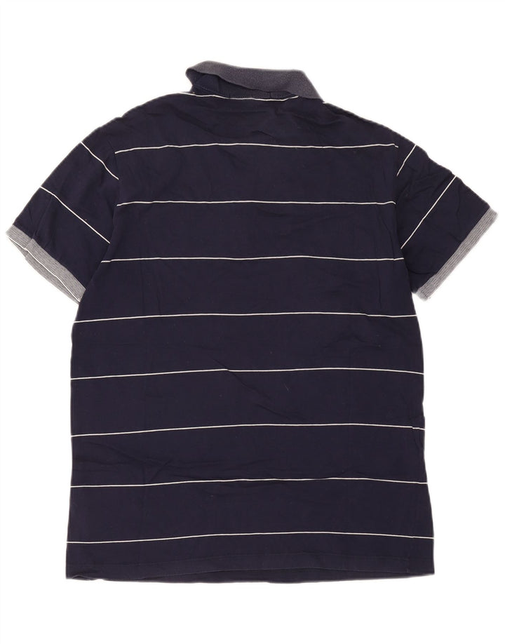 Fred Perry Ανδρικό Πόλο Μπλουζάκι Μεγάλο Βαμβακερό Μπλε Navy ριγέ