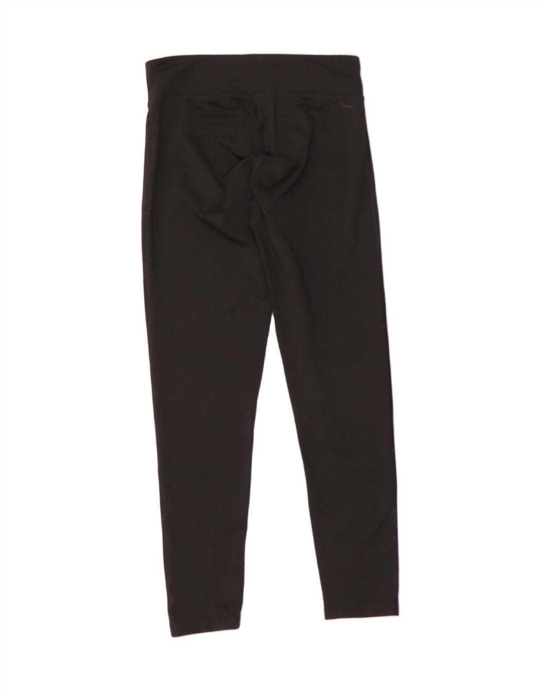 ADIDAS Womens Graphic Leggings UK 12/14 Medium  Black Polyester Vintage Adidas and Second-Hand Adidas from Messina Hembry 