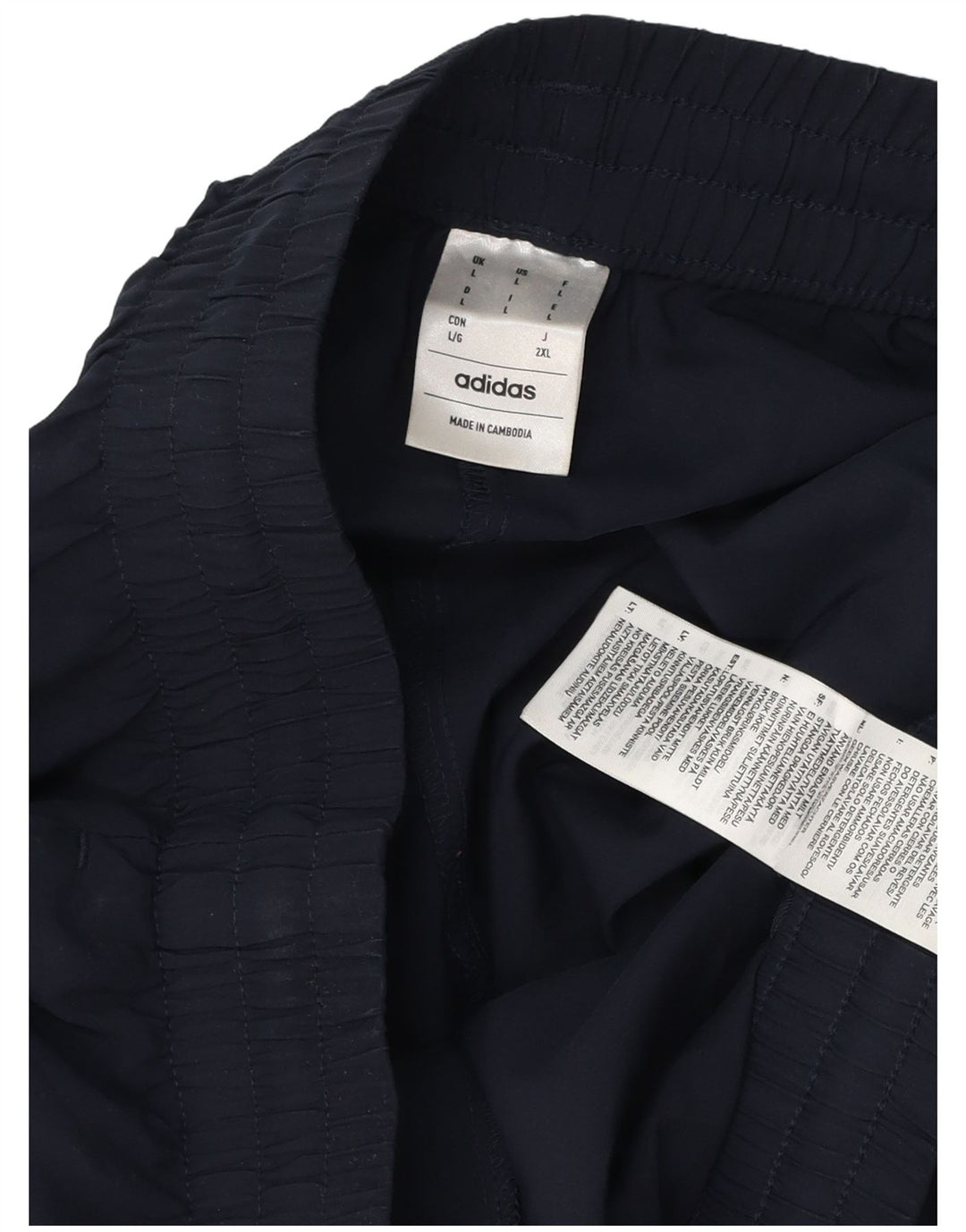 Ανδρική αθλητική φόρμα Adidas Παντελόνι μεγάλο μπλε ναυτικό πολυεστέρα