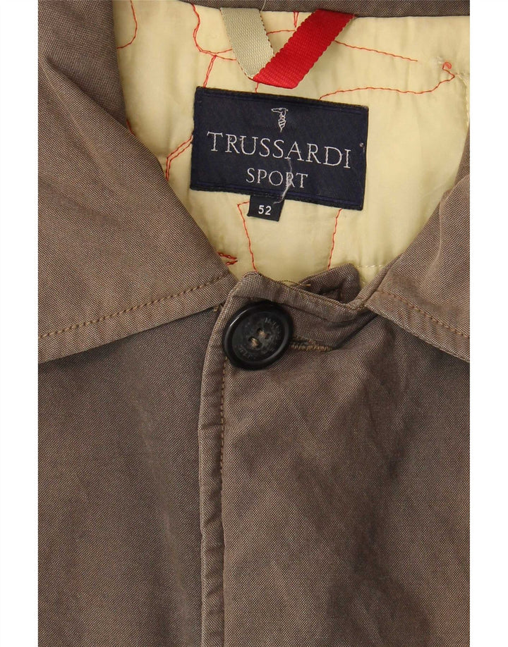 Ανδρικό Πανωφόρι Trussardi IT 54 2XL Γκρι