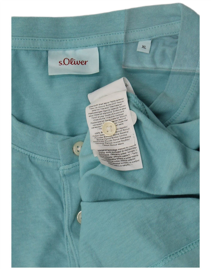 S.Oliver Ανδρικό T-Shirt Top XL Μπλε βαμβακερό