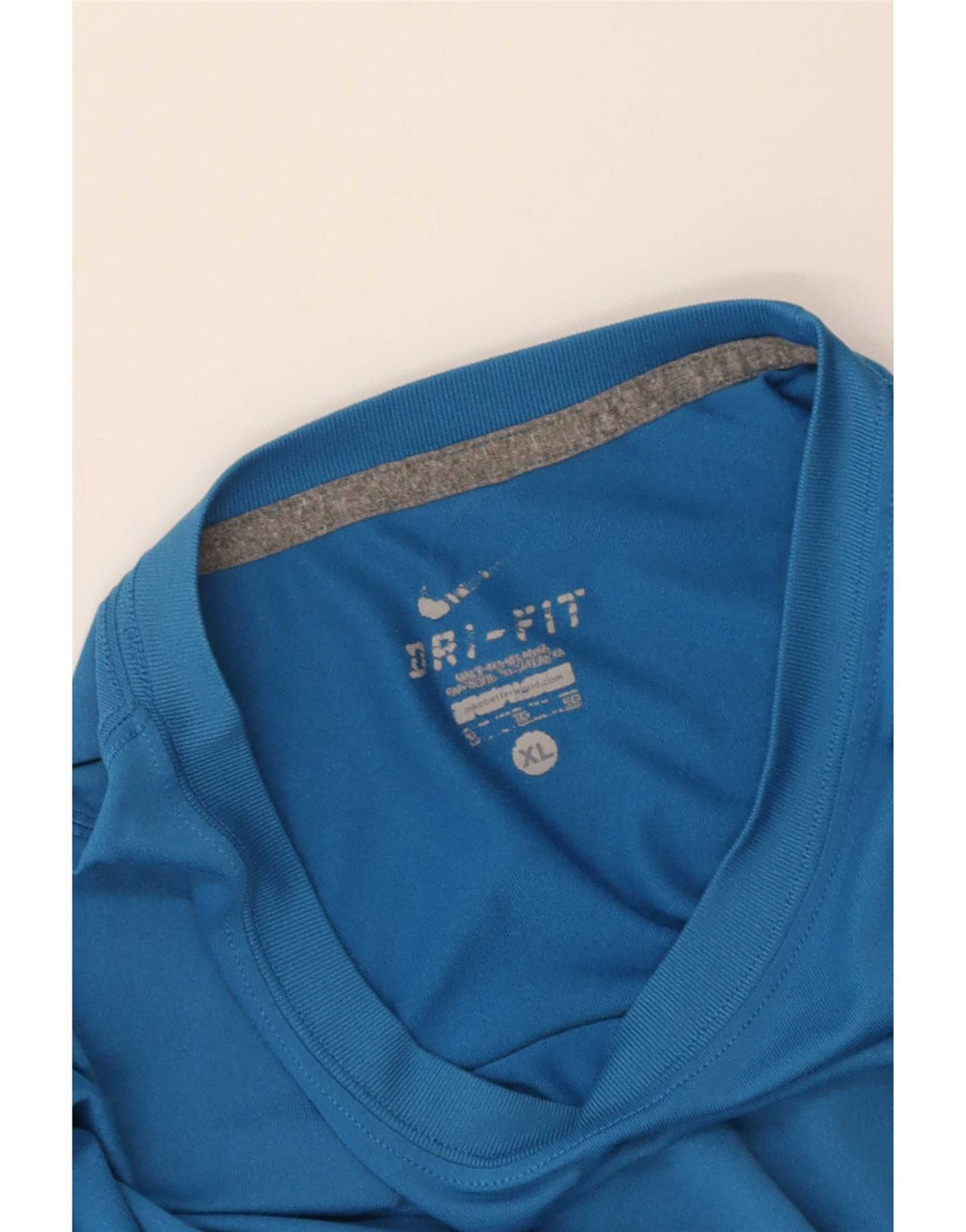 Ανδρικό T-Shirt Nike Dri Fit Μπλε XL