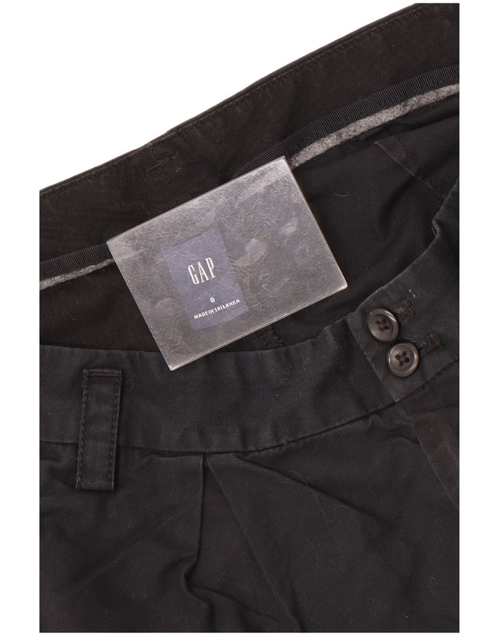 Gap Γυναικείο σορτς Chino UK 12 Medium W32 Μαύρο βαμβακερό