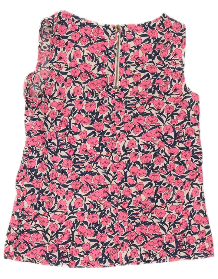 Γυναικεία μπλούζα Oasis Top UK 10 Small Pink Floral Polyester
