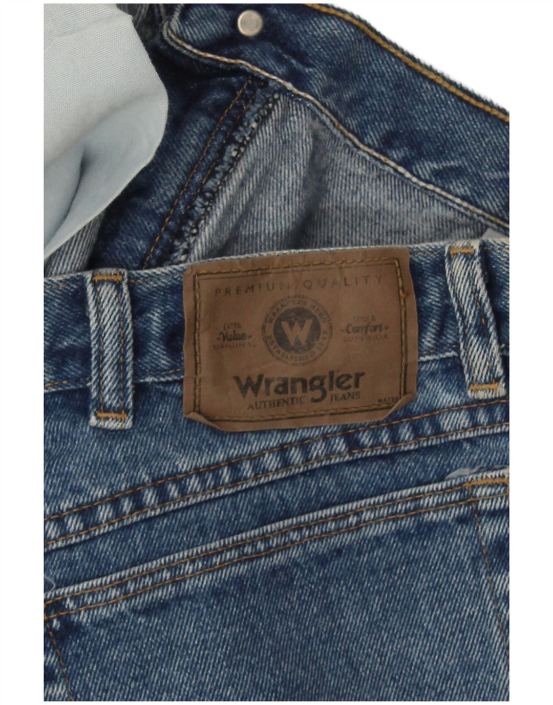 Ανδρικό τζιν σορτς Wrangler W28 Medium Blue