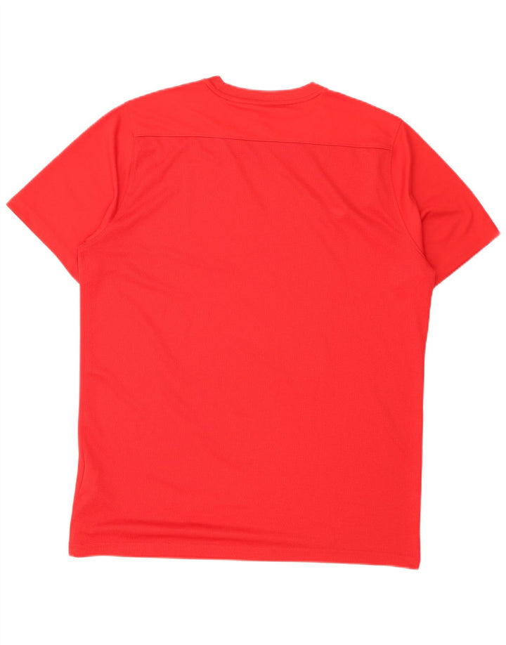 Ανδρικό T-shirt Nike Dri Fit Τοπ μεσαίου κόκκινου πολυεστέρα