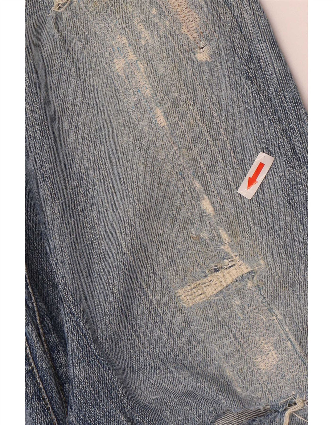 Ανδρικό τζιν Armani Distressed Straight W31 L29 Μπλε βαμβακερό