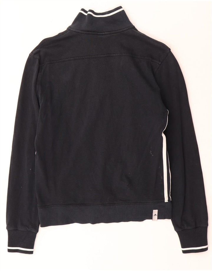 Ανδρική φόρμα Adidas Top Jacket UK 38/40 μεσαίο μαύρο βαμβακερό