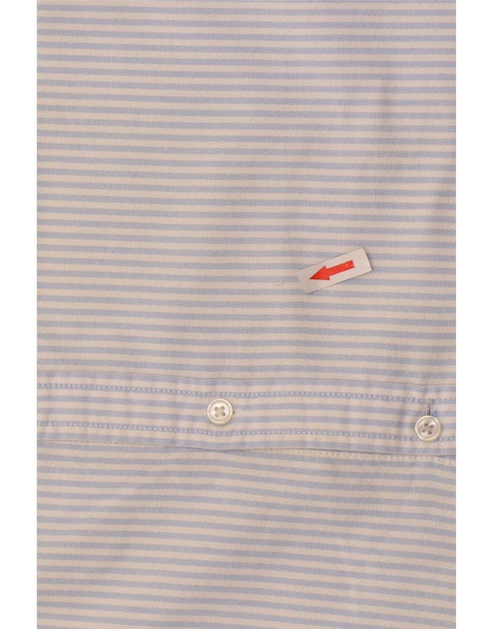 Ανδρικό πουκάμισο American Eagle Slim Fit Μικρό μπλε ριγέ βαμβακερό