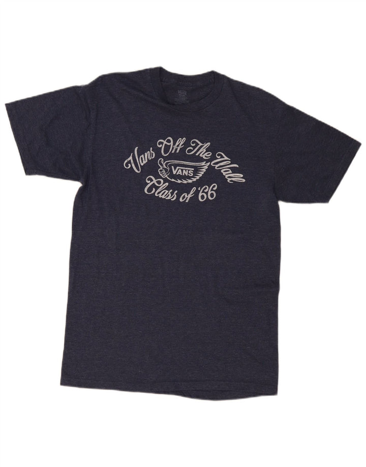 Ανδρικό γραφικό T-Shirt VANS Top Medium Navy Blue