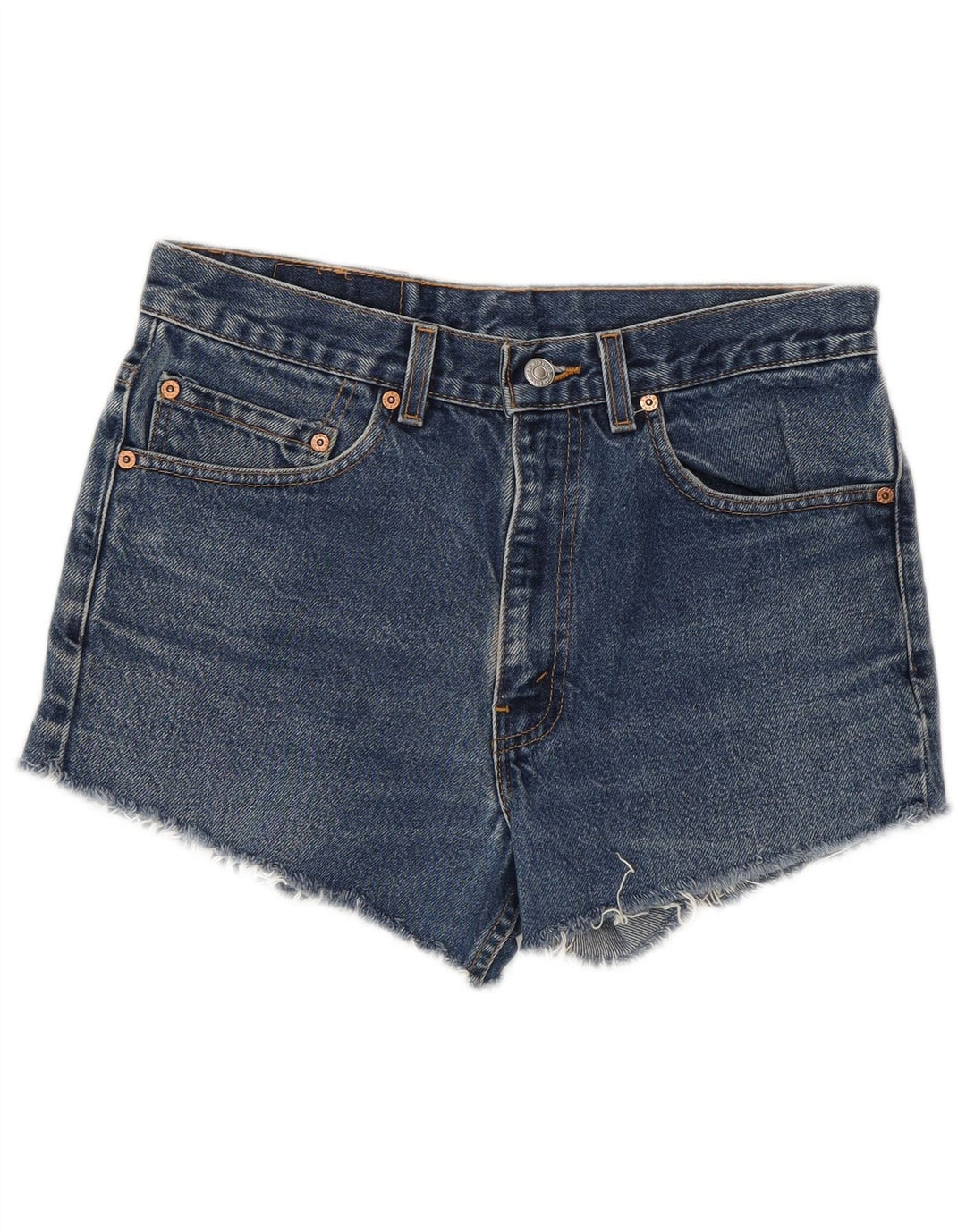 Γυναικείο τζιν σορτς Levi's 517 W32 μεγάλο μπλε βαμβακερό