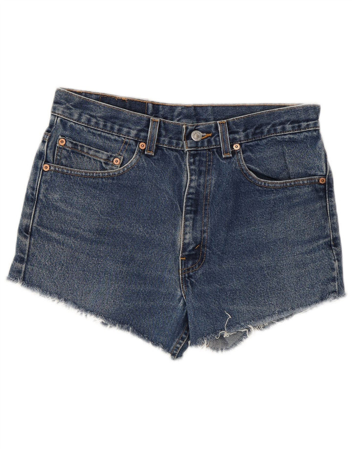Γυναικείο τζιν σορτς Levi's 517 W32 μεγάλο μπλε βαμβακερό