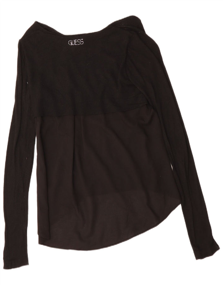 Guess Γυναικεία Μπλούζα Τοπ UK 14 Medium Black