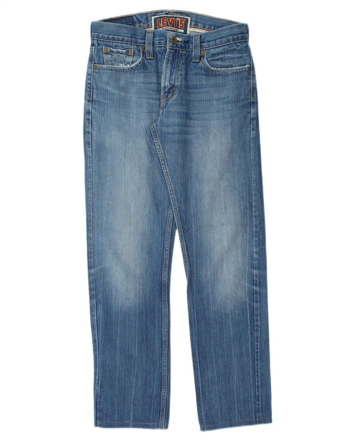Levi's Mens 514 Straight Jeans W30 L30 Blue Cotton