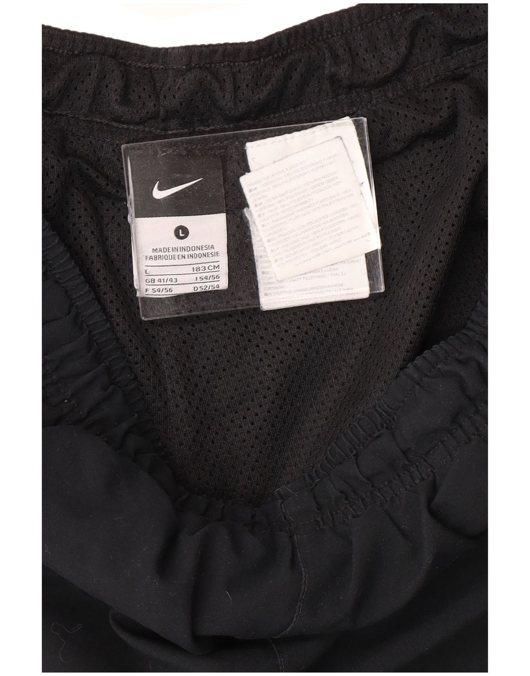 Ανδρική φόρμα NIKE Παντελόνι Joggers UK 41/43 Large Black Colourblock