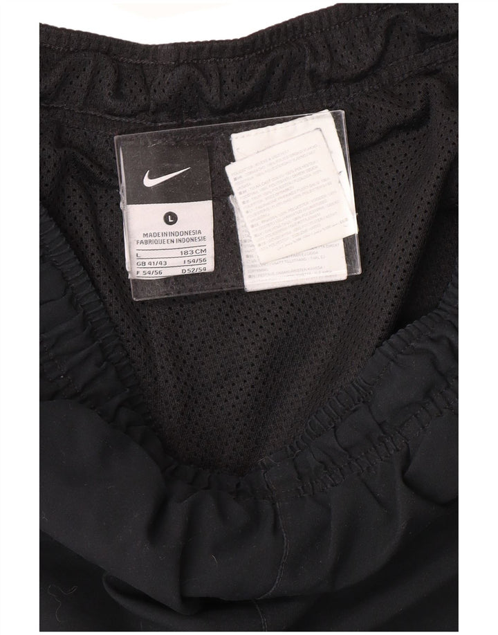 Ανδρική φόρμα NIKE Παντελόνι Joggers UK 41/43 Large Black Colourblock