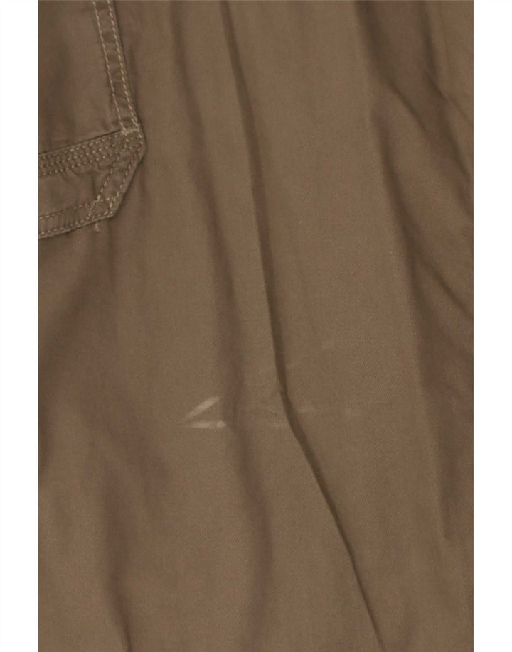 Marks & Spencer Ανδρικό ίσιο παντελόνι Cargo W40 L29 Καφέ Βαμβακερό