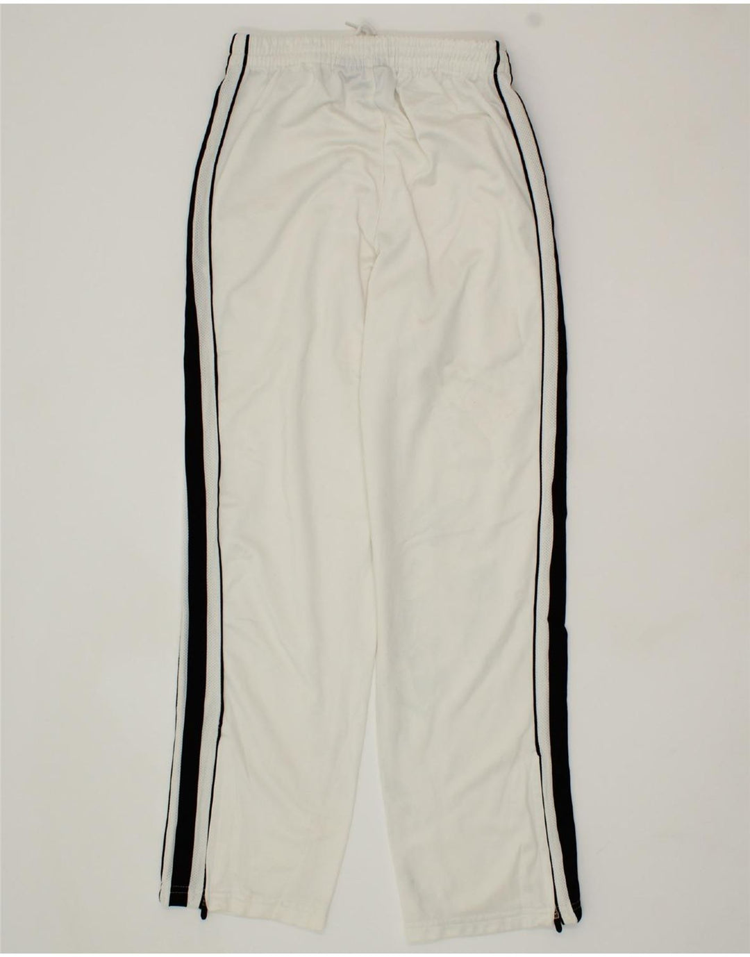 STARTER Mens Tracksuit Trousers Small  White Colourblock Polyester Vintage Starter and Second-Hand Starter from Messina Hembry 