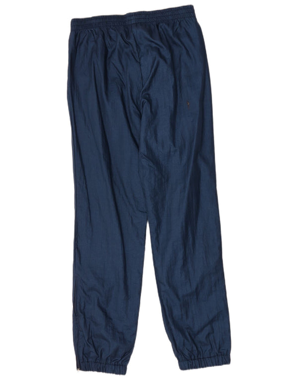 Vintage ανδρική φόρμα παντελόνι Joggers IT 48 Medium Navy Blue Polyamide