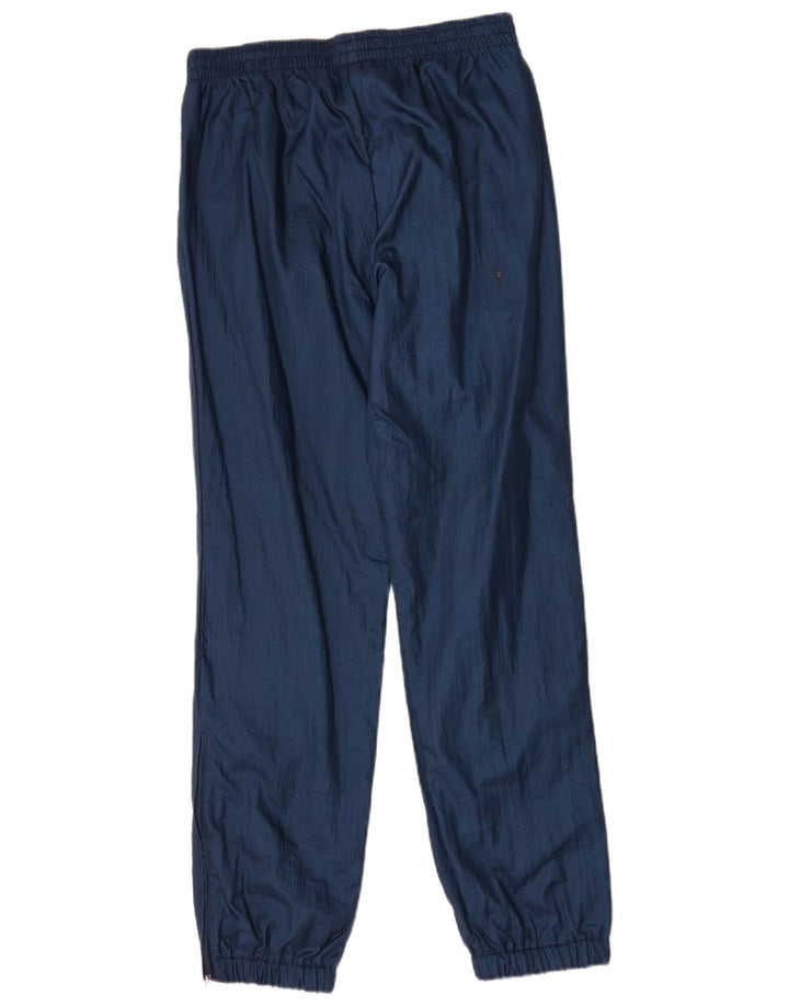 Vintage ανδρική φόρμα παντελόνι Joggers IT 48 Medium Navy Blue Polyamide