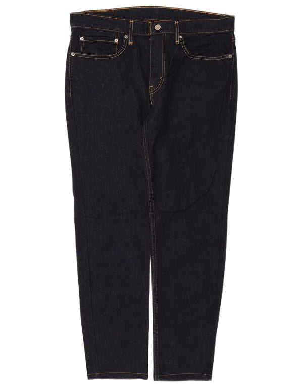 Levi's Mens 511 Slim Jeans W34 L29 Navy Blue Cotton