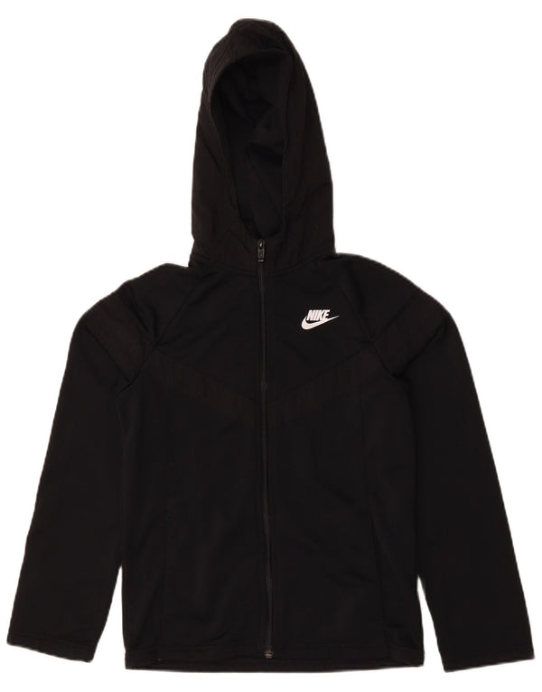 Κορίτσια αθλητική φόρμα Nike με κουκούλα 12-13 ετών μεγάλο μαύρο πολυεστέρα