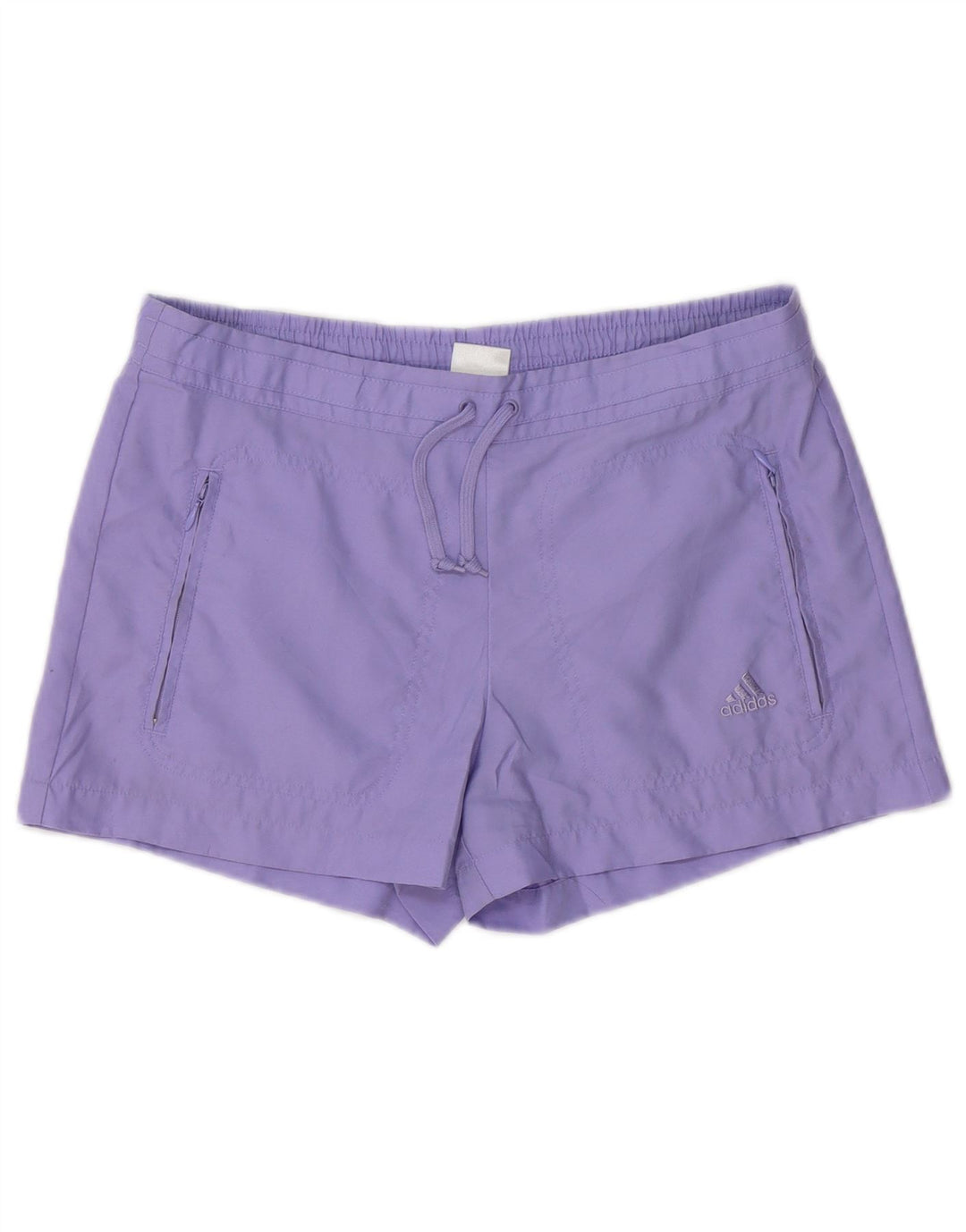 ADIDAS Womens Swimming Shorts UK 10 Small Purple Polyester