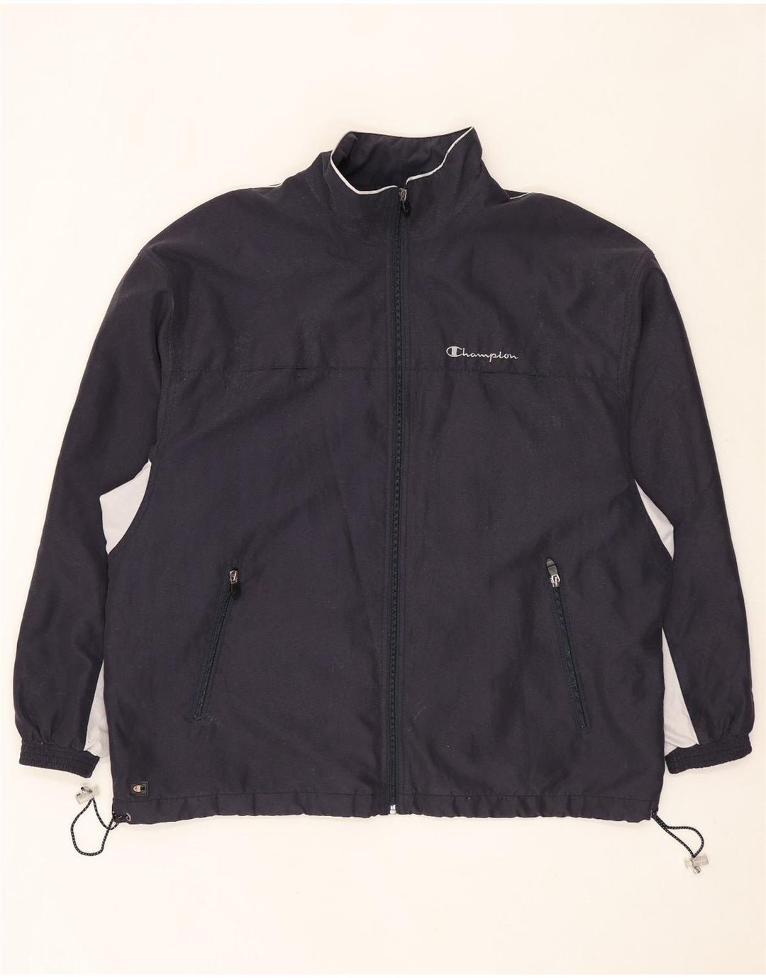 Ανδρική αθλητική φόρμα Champion Top Jacket Large Navy Blue Colorblock Polyester