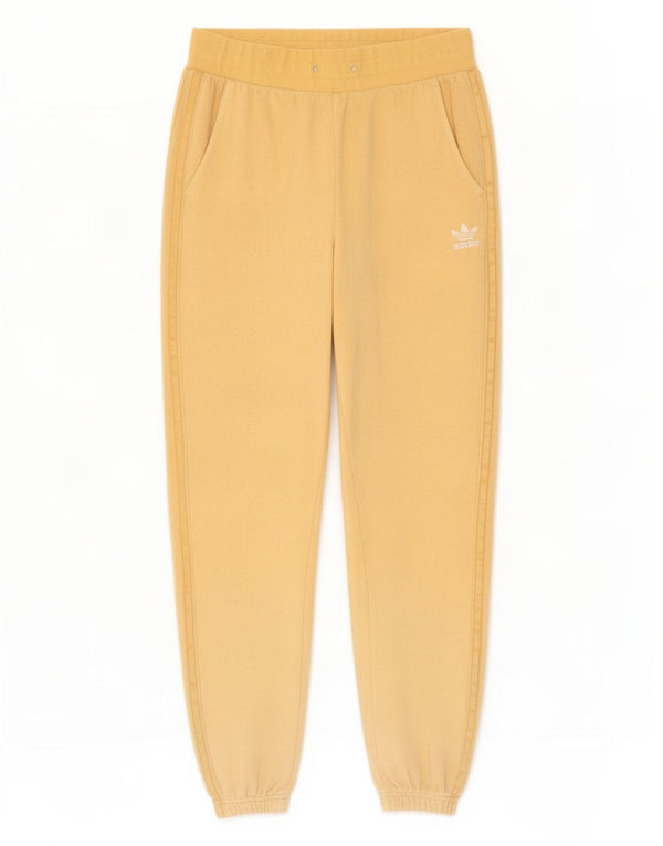 Γυναικεία αθλητική φόρμα Adidas Παντελόνι Joggers UK 10 Small W26 L26 Beige βαμβακερό