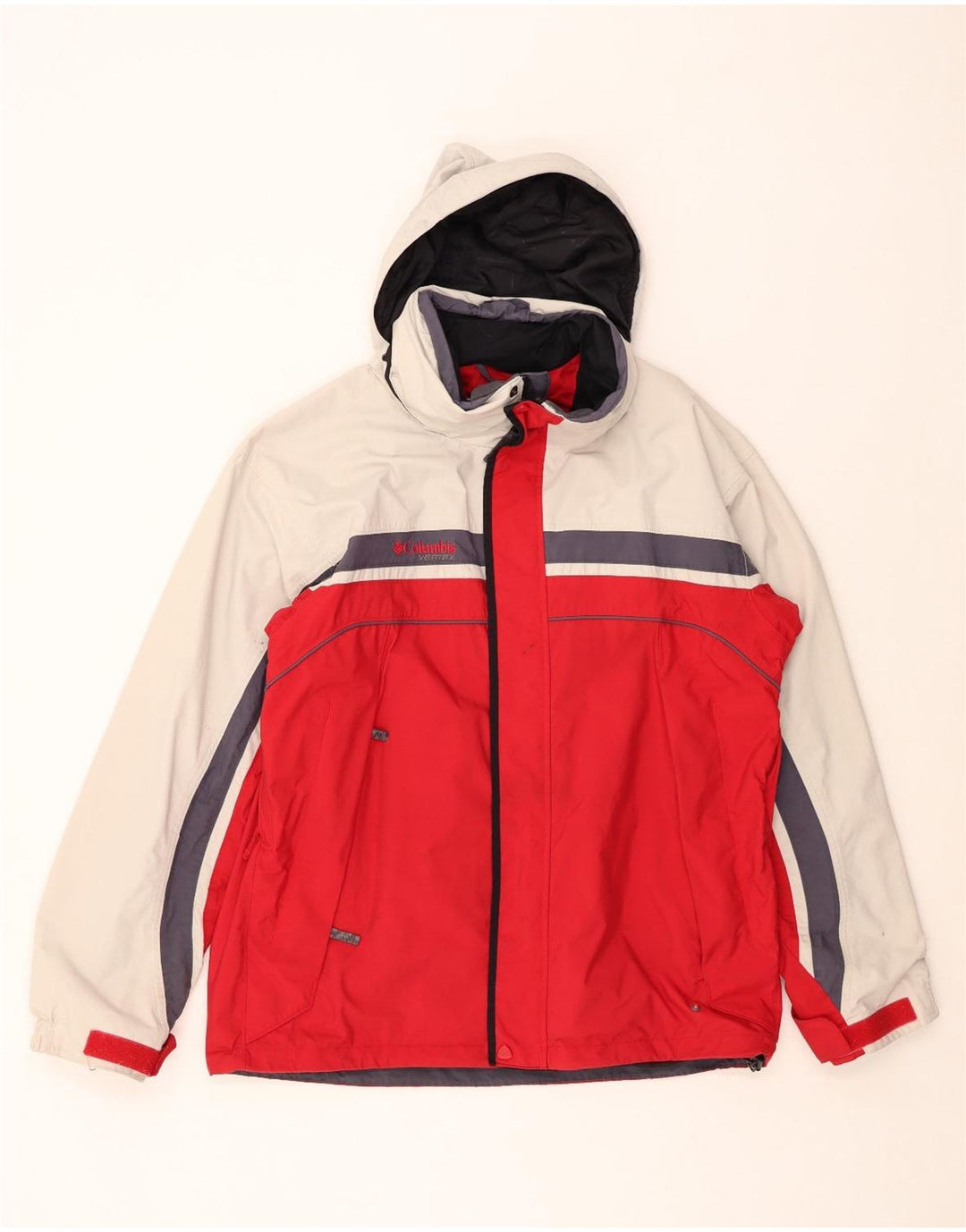 Ανδρικό μπουφάν COLUMBIA Interchange Windbreaker UK 40 Large Red Colourblock