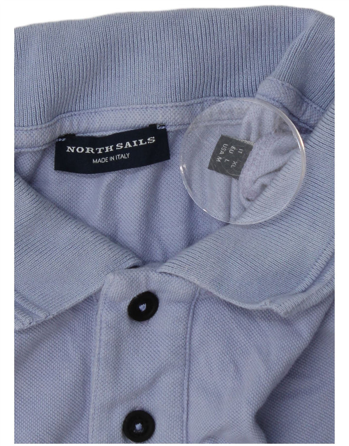 NORTH SAILS Ανδρικό πουκάμισο πόλο XL Μπλε βαμβακερό