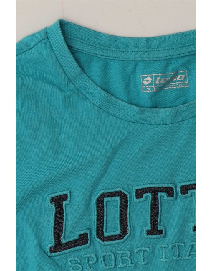 Γυναικείο γραφικό μπλουζάκι Lotto Top UK 14 Medium Blue