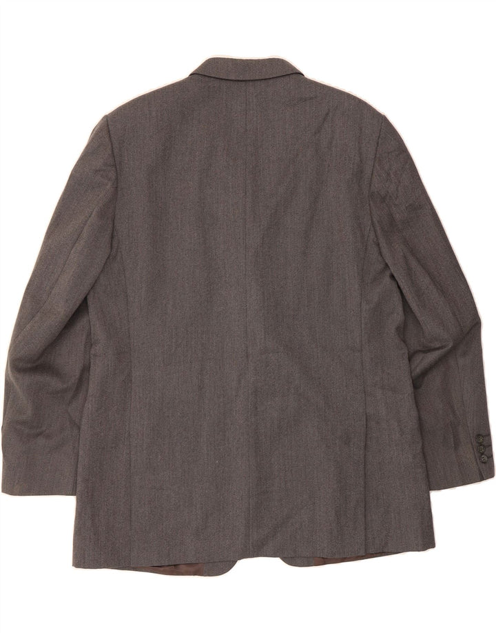 PIERRE CARDIN Mens 3 Button Blazer Jacket IT 52 XL Grey Wool Vintage Pierre Cardin and Second-Hand Pierre Cardin from Messina Hembry 
