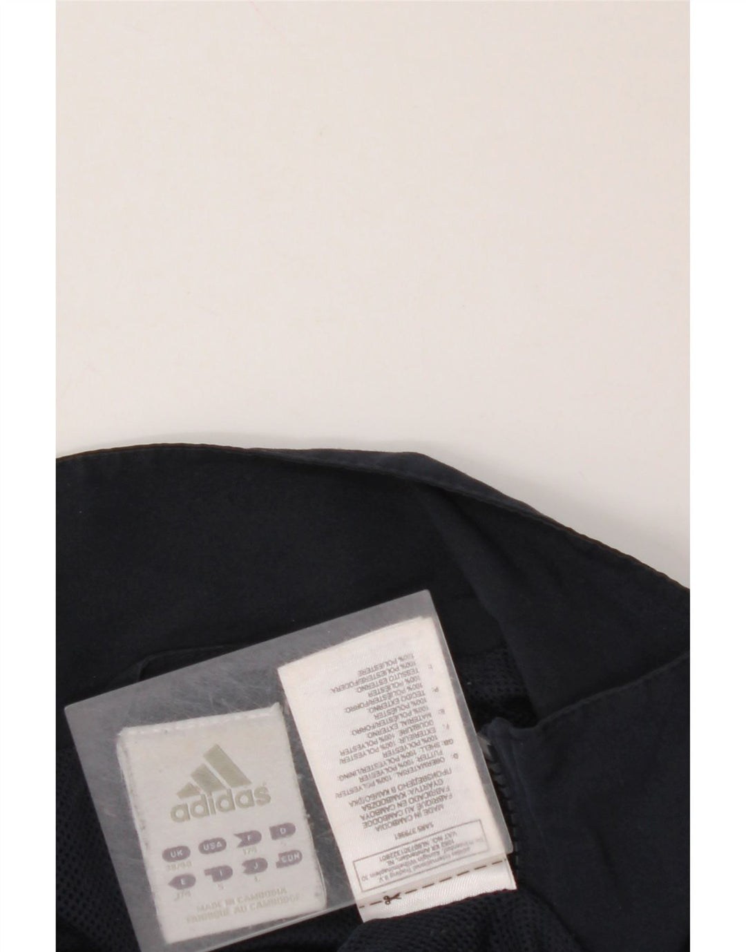 Ανδρική φόρμα ADIDAS Top Jacket UK 38/40 Medium Navy Blue Polyester