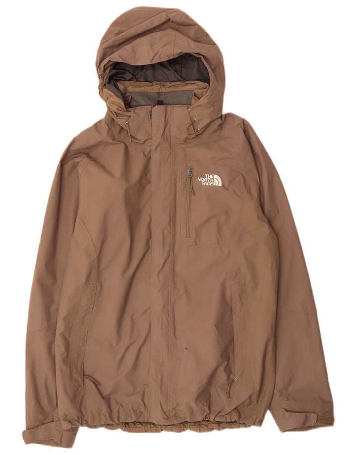 The North Face Ανδρικό μπουφάν βροχής με κουκούλα UK 38 Medium Beige Nylon