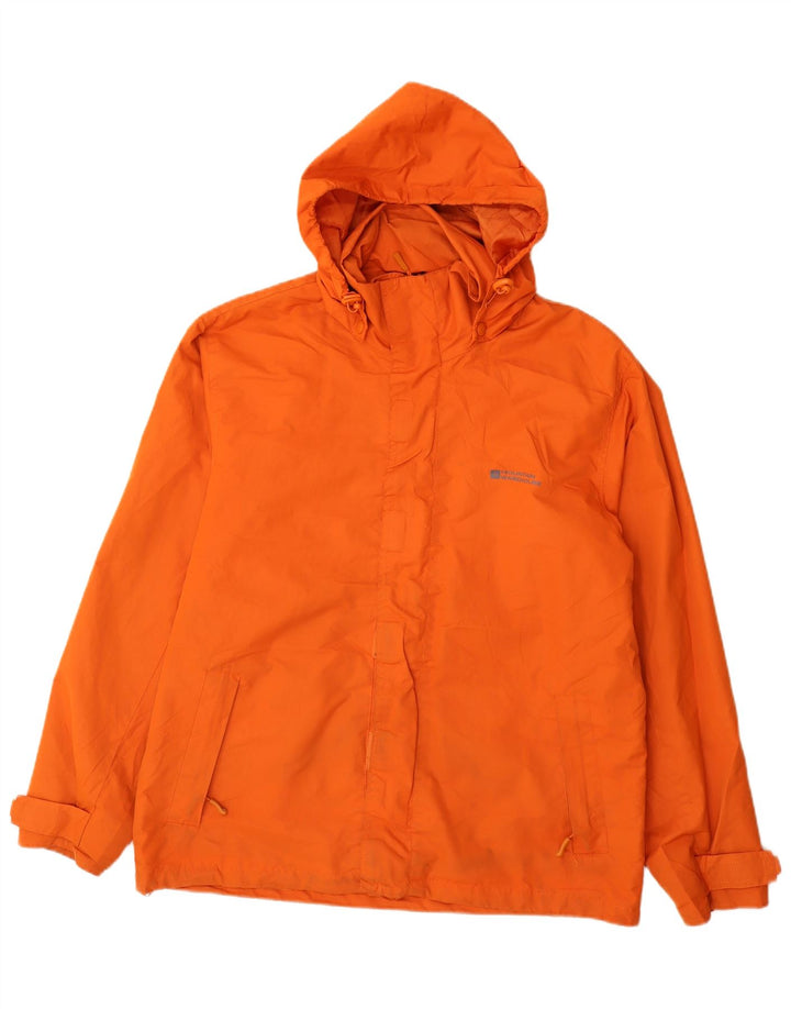 Ανδρικό μπουφάν βροχής με κουκούλα Mountain Warehouse UK 38 Medium Orange Polyester