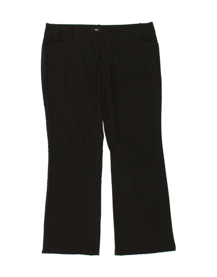 MOSSIMO Womens Bootcut Casual Trousers US 14 XL W38 L30  Black Polyester Vintage Mossimo and Second-Hand Mossimo from Messina Hembry 