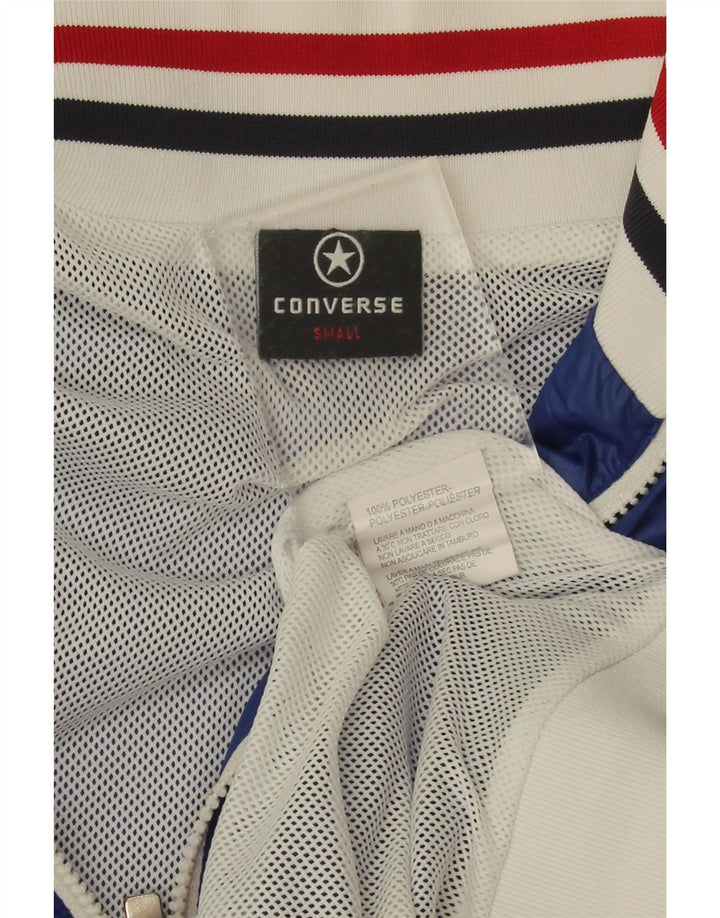 Ανδρική φόρμα Converse Top Jacket Small Blue Colourblock Polyester