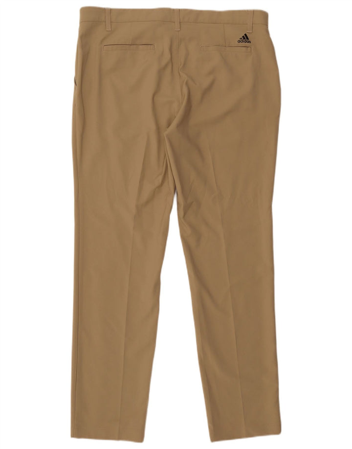 Ανδρικό ίσιο παντελόνι Chino Adidas W36 L32 Beige Polyester