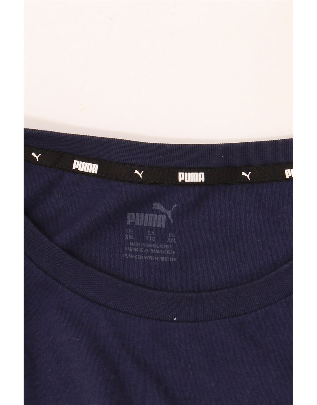Ανδρικό γραφικό T-Shirt PUMA Top 2XL Navy Blue