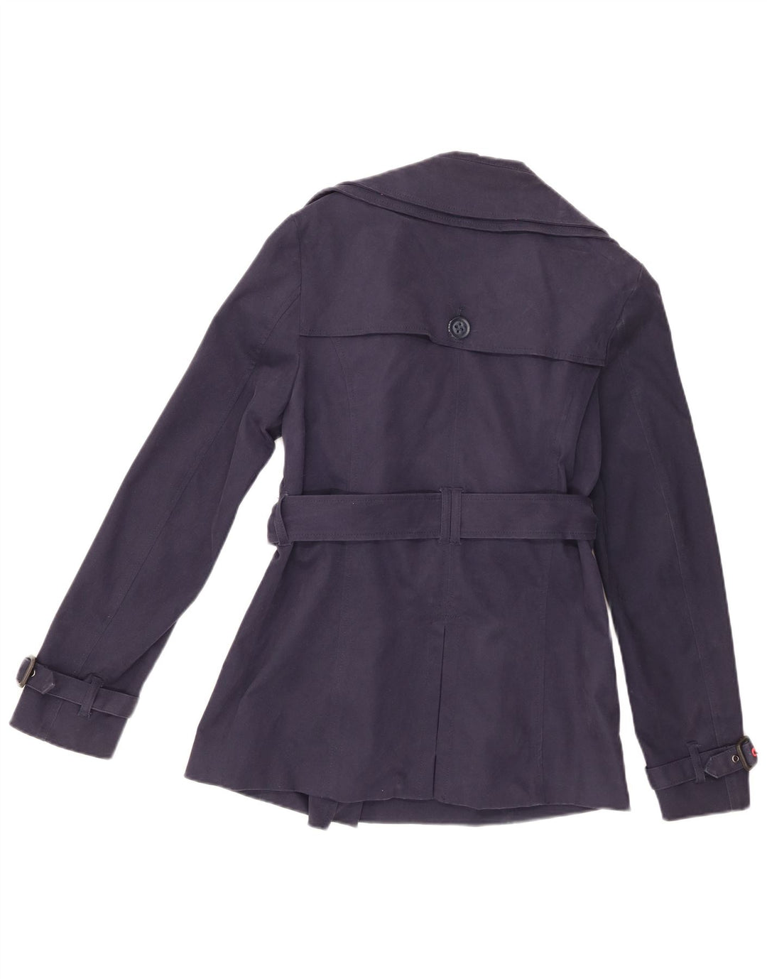Superdry Γυναικεία καμπαρντίνα UK 14 Medium Navy Blue Cotton